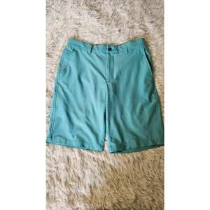Dunning Golf 10" Short, Men's size 30, color Blue Green